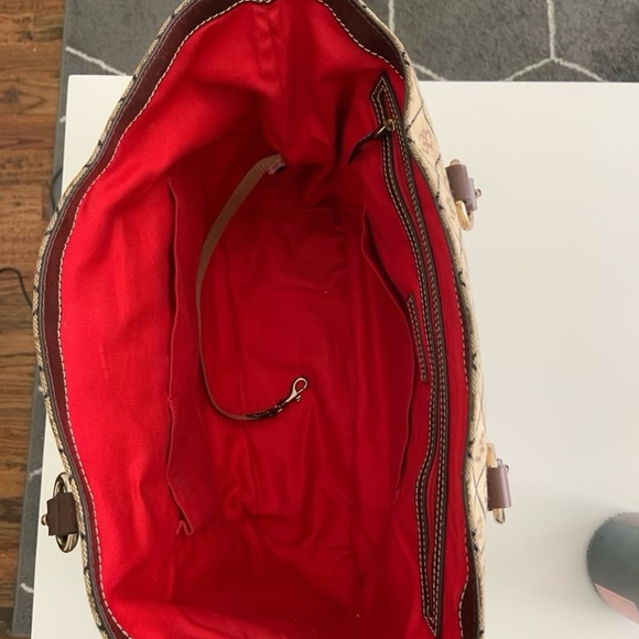 Dooney & Bourke Signature Large Tote Handbag - Picture 4 of 6